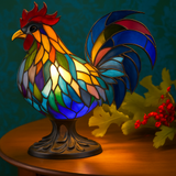 Ollie | Lampada colorata a forma di gallo
