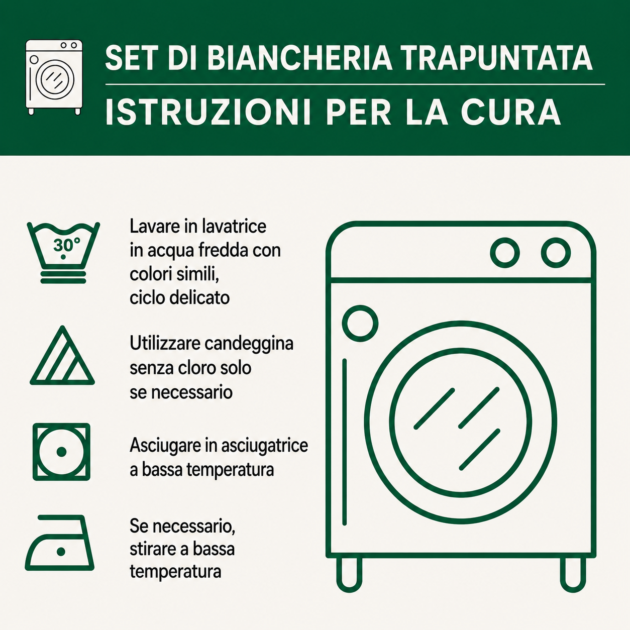 Coperta per letto trapuntata 3 pezzi - Incanto Solare