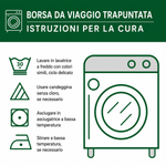 Borsa a tracolla trapuntata con piccole impronte NCU0PT8968
