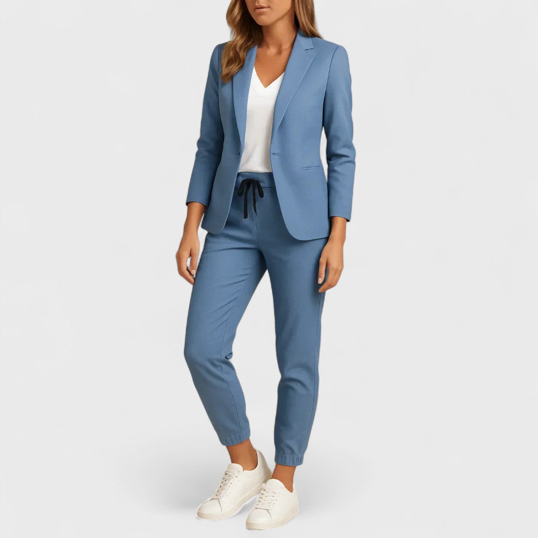 Elegante completo con giacca e pantaloni
