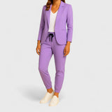 Elegant suit with jacket and trousers