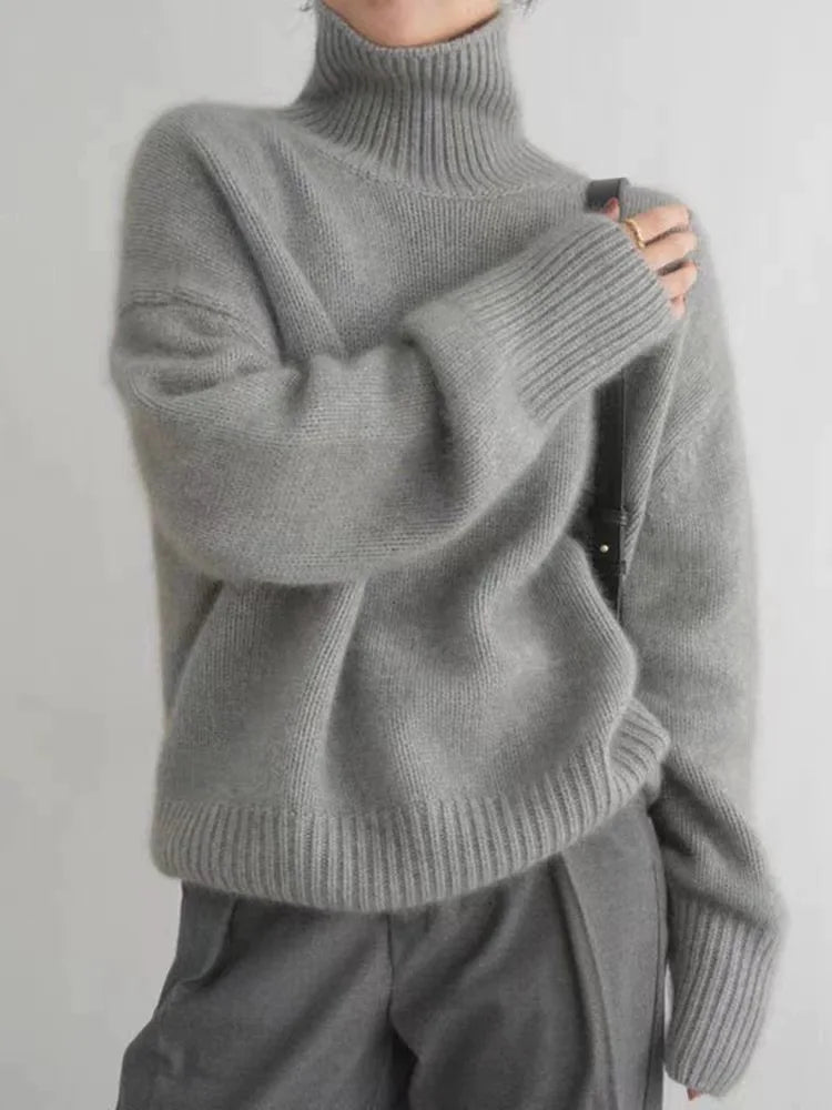 ISABOLL | MAGLIONE IN CASHMERE A COLLO ALTO