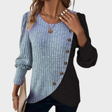 Kaia - Maglione elegante in maglia con bottoni