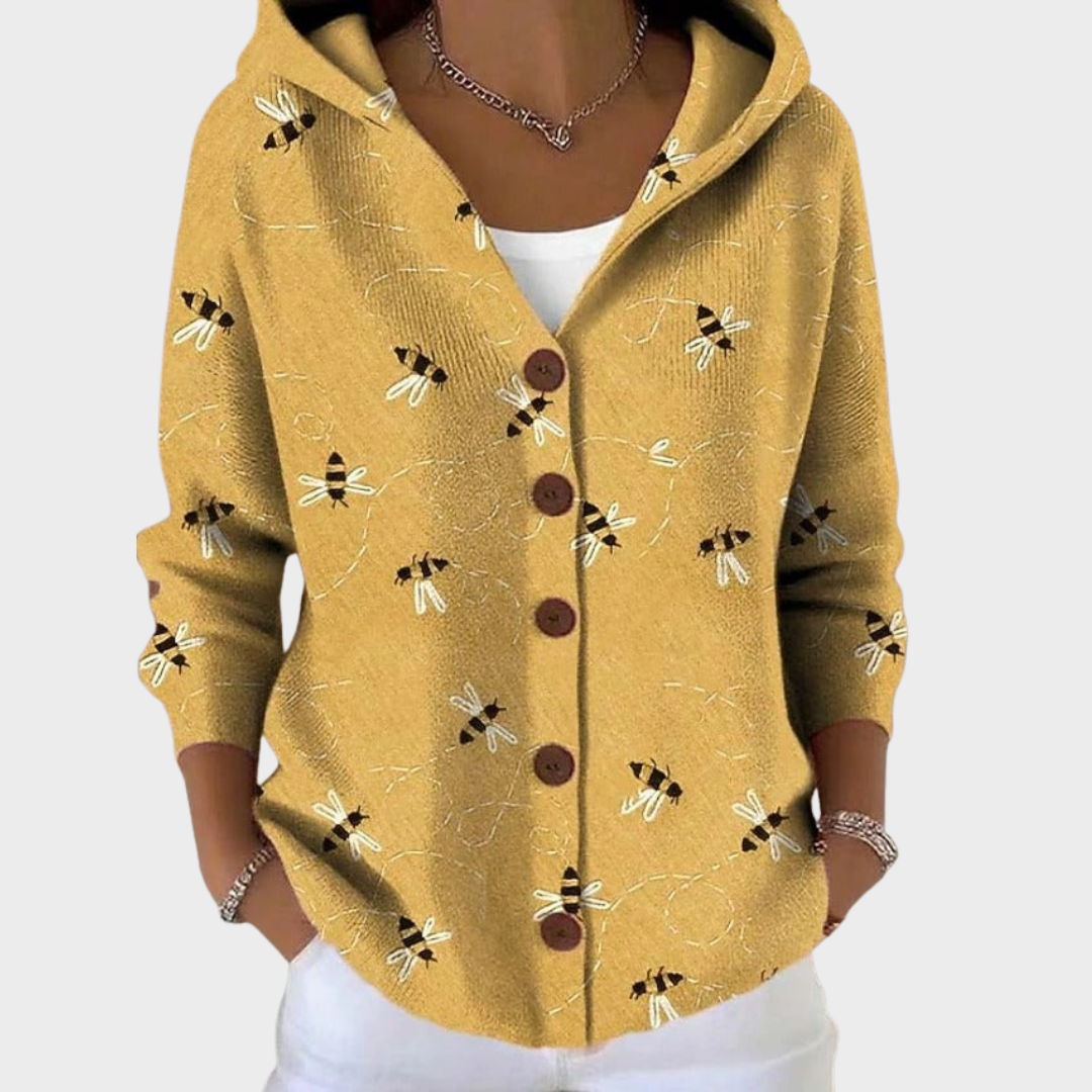 Cassidy - Cardigan lungo e caldo da donna