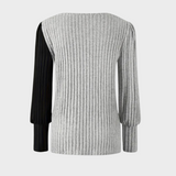 Kaia - Maglione elegante in maglia con bottoni