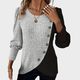 Kaia - Maglione elegante in maglia con bottoni