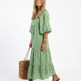 Apolline | Abito Midi con Scollo a V