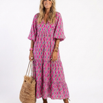Apolline | Abito Midi con Scollo a V