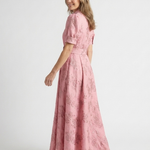Xanthea | Abito Maxi Chemisier Floreale con Cintura