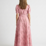Xanthea | Abito Maxi Chemisier Floreale con Cintura