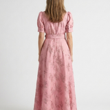 Xanthea | Abito Maxi Chemisier Floreale con Cintura