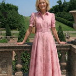 Xanthea | Abito Maxi Chemisier Floreale con Cintura