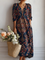 Alessia | Abito Boho Comodo da Giorno