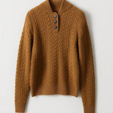 YSELLA | CARDIGAN A TRECCE CON BOTTONI