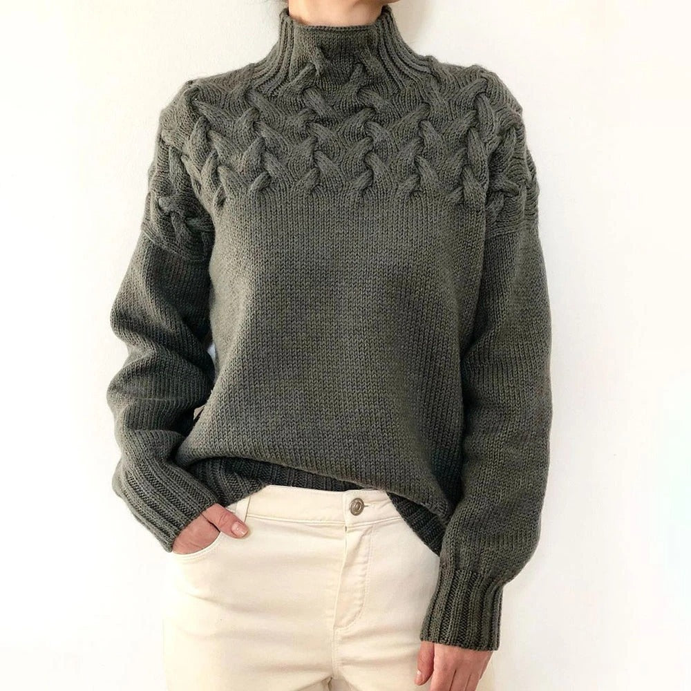 JANE™ | MAGLIONE A COLLO ALTO