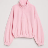 TALWYN | MAGLIONE MEZZO ZIP CON COLLO ALTO