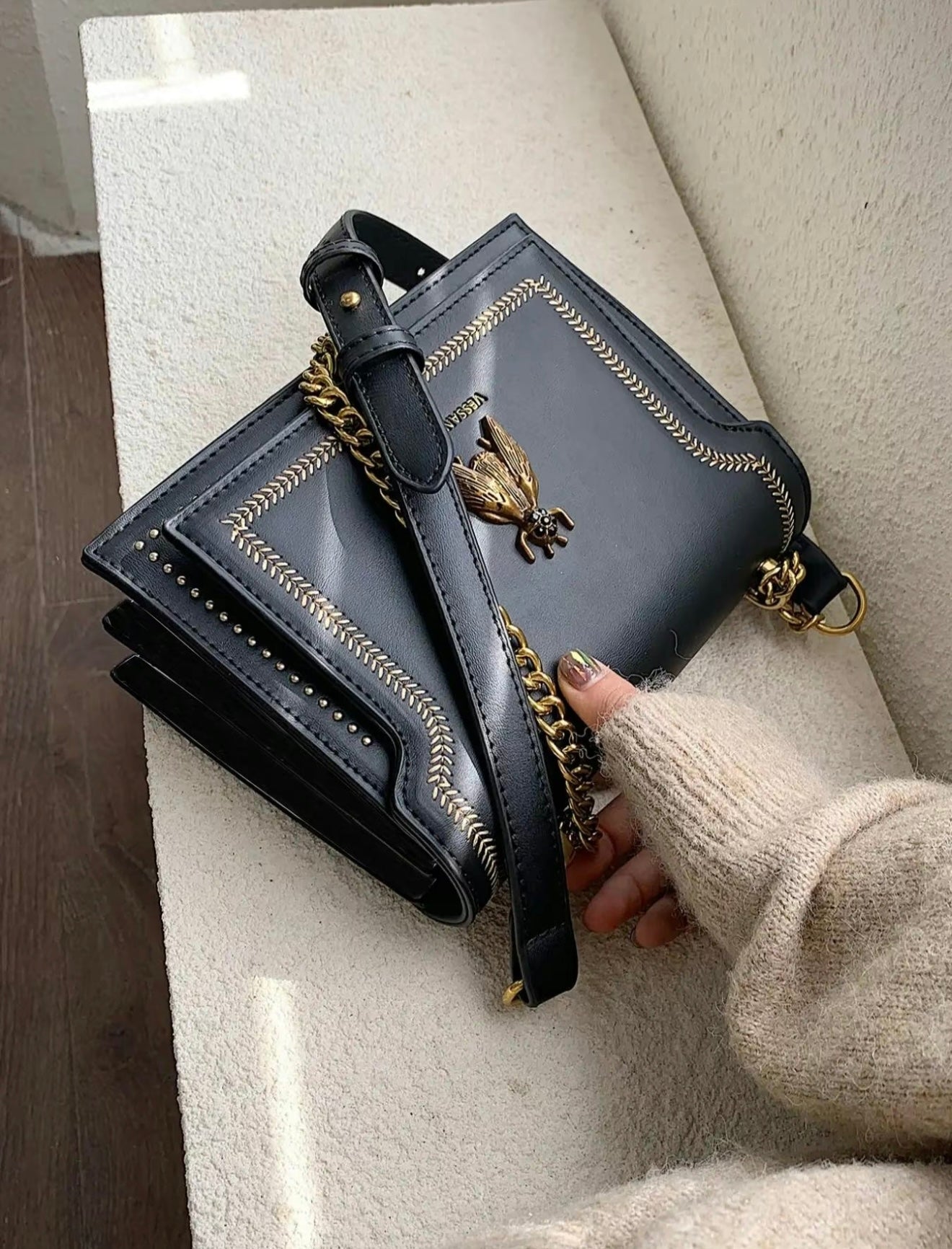 SIMONE™ - Borsa a Catena di Lusso Senza Tempo