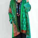 DAHLIENNE | CARDIGAN IN MAGLIA ELEGANTE CON TAGLIO A STRATI