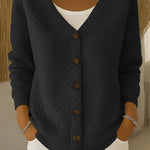 Eleonora | Cardigan Trapuntato con Bottoni