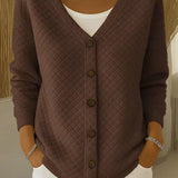 Eleonora | Cardigan Trapuntato con Bottoni