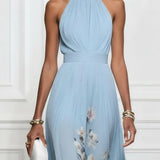 ELIANA | ABITO MAXI FLOREALE