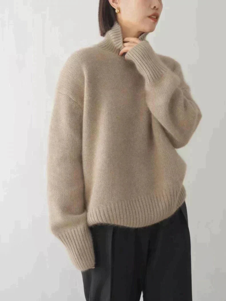 ISABOLL | MAGLIONE IN CASHMERE A COLLO ALTO