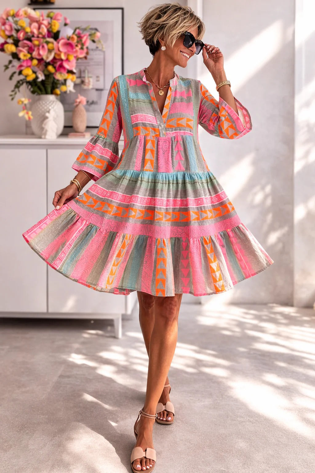 Aurabelle | Abito Midi Vintage