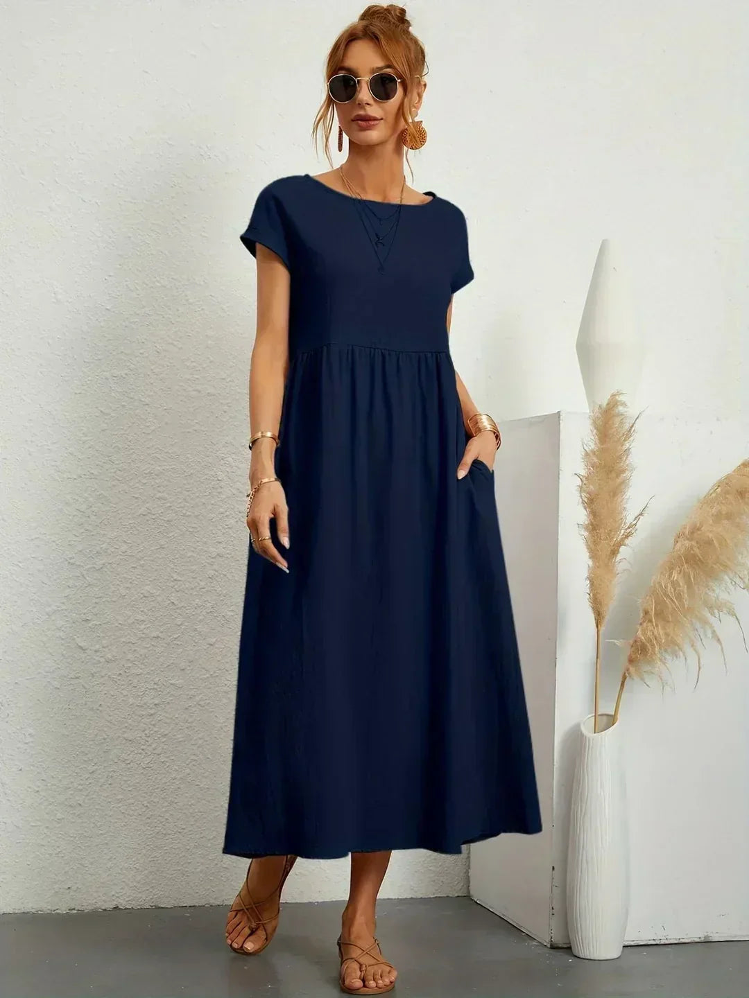 Gabrielle | Abito Midi Fluido