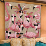 Coperta Trapuntata Tropical Flamingo Delight NCU0TL748