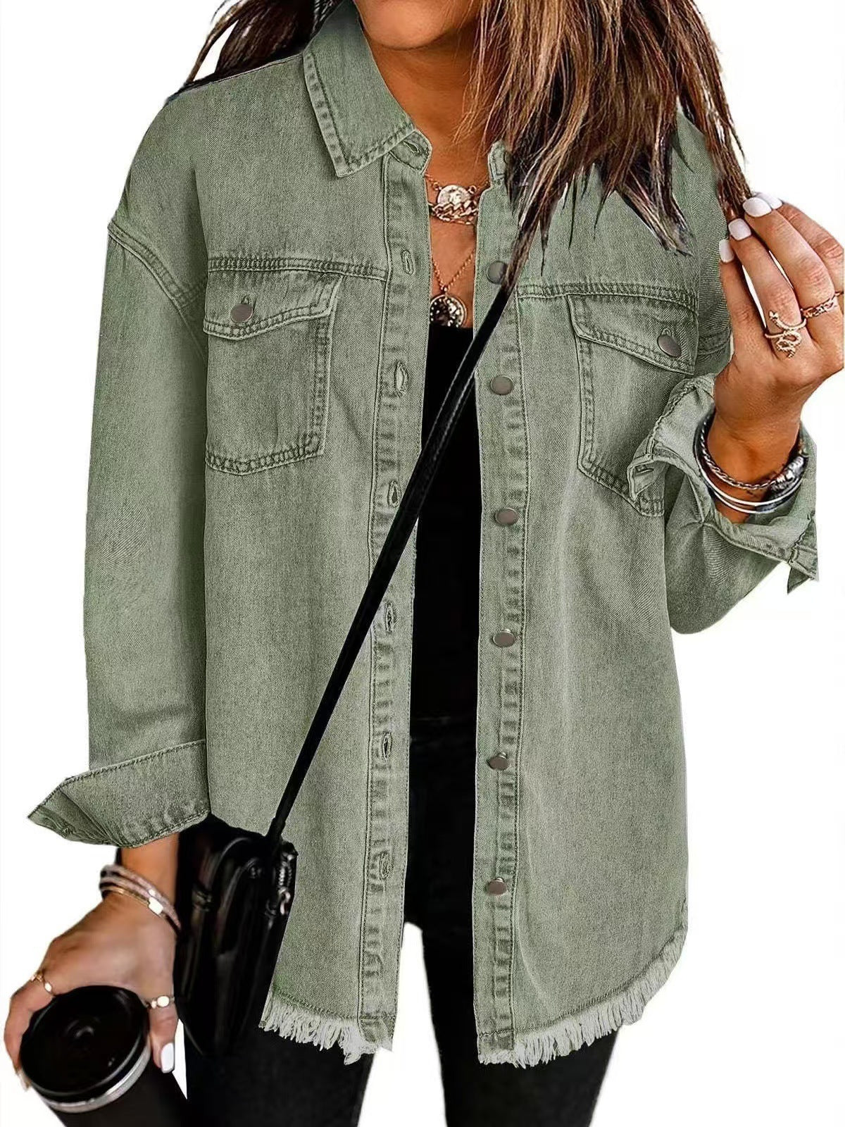 Roxane™ — Giacca classica in denim