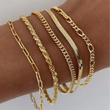 Juna – Set di bracciali | Oro