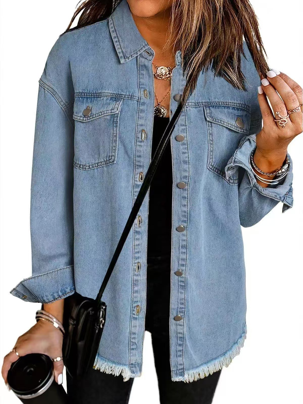 Roxane™ — Giacca classica in denim