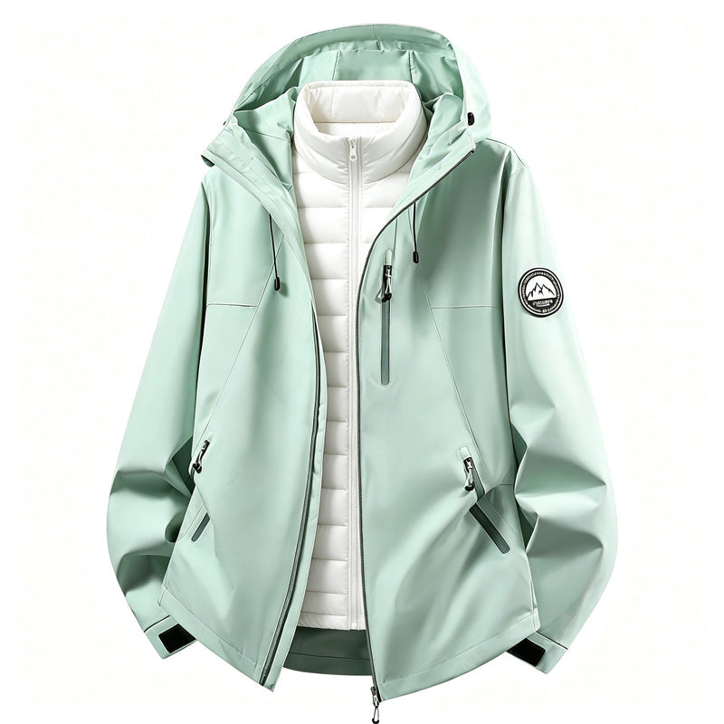 Giacca softshell da donna con interno removibile