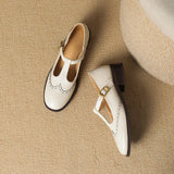 Ysolenne | Mary Jane Eleganti con Cinturino a T