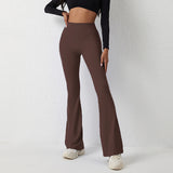 Pantaloni casual con gamba a Campana
