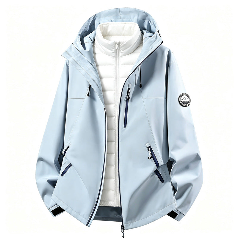 Giacca softshell da donna con interno removibile