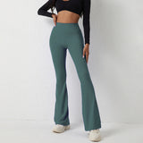 Pantaloni casual con gamba a Campana