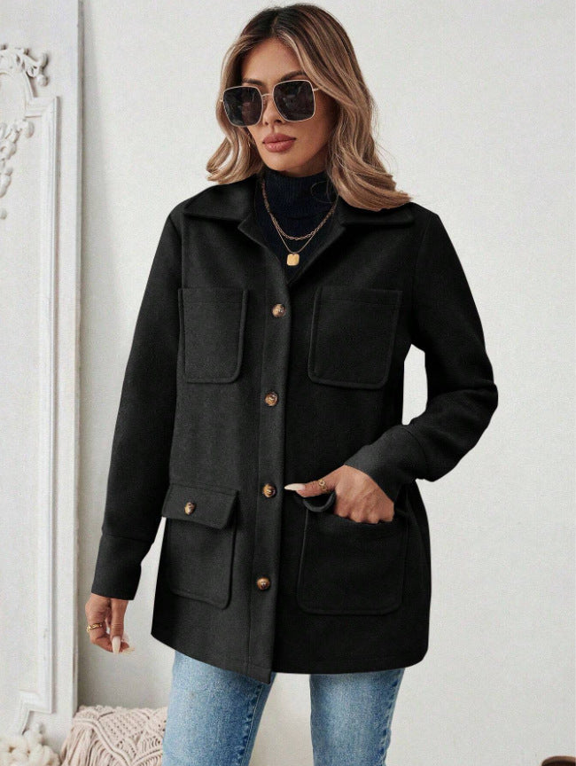 Giacca utility da donna con tasche