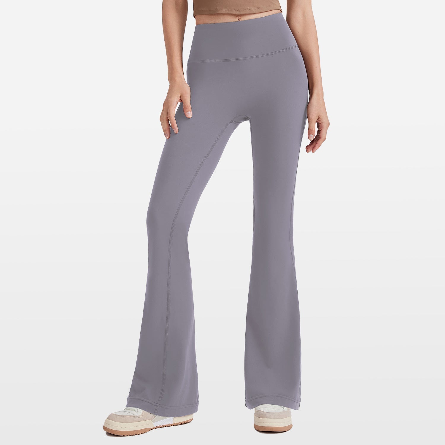 Pantaloni casual con gamba a Campana