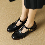 Ysolenne | Mary Jane Eleganti con Cinturino a T