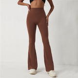 Pantaloni casual con gamba a Campana