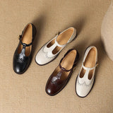 Ysolenne | Mary Jane Eleganti con Cinturino a T