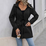Giacca da mezza stagione idrorepellente con cappuccio