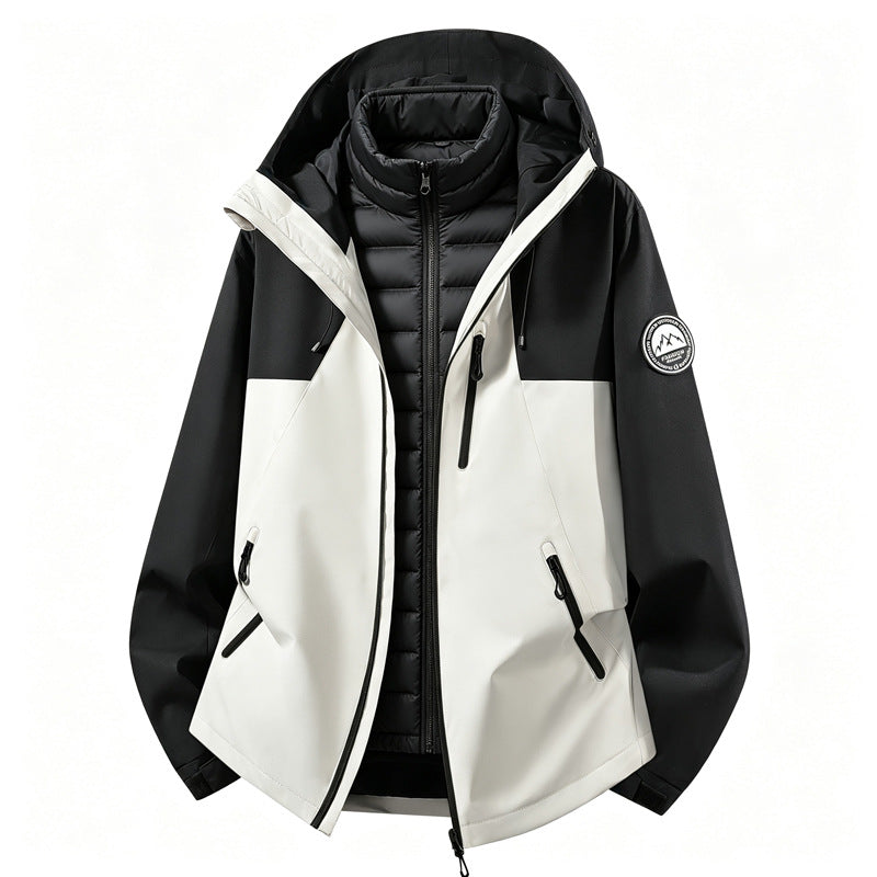 Giacca softshell da donna con interno removibile