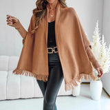 Poncho da donna con frange