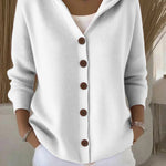 Rosetta | Cardigan Morbido con Cappuccio