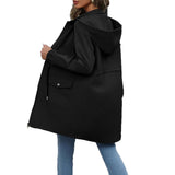 Giacca da mezza stagione idrorepellente con cappuccio