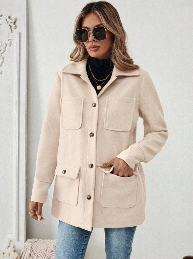 Giacca utility da donna con tasche