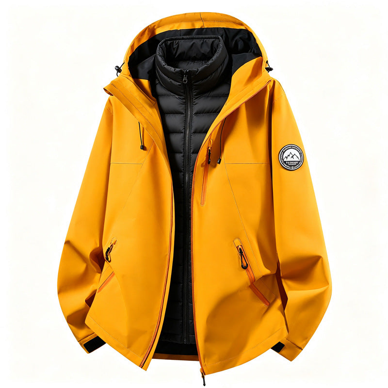Giacca softshell da donna con interno removibile
