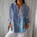 Denise | Camicetta Patchwork Ispirazione Marina